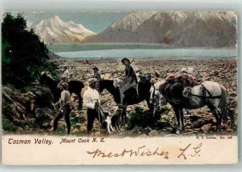 Wellington Tasman Vallay Mount Cook