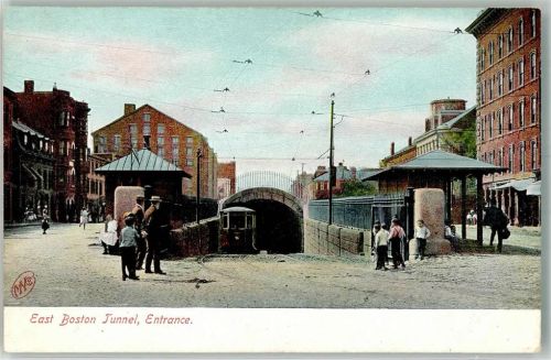Boston Straßenbahn East Boston Tunnel