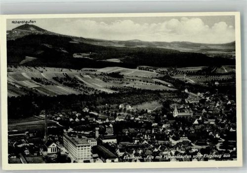 Eislingen Fliegeraufnahme Hohenstaufen