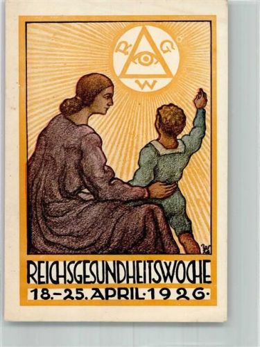 sign. Weigelt D. Reichsgesundheitswoche 18.-25.4.1926
