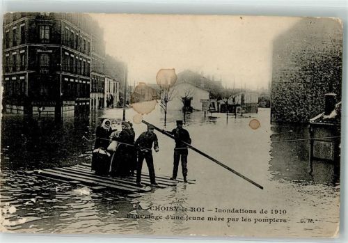 Choisy-le-Roi 1910 Hochwasser 1910