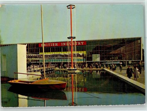 Nr. 9318 - Exposition 1958 - Pavillon of the british Industrie Ausstellung