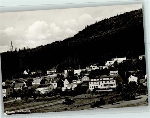 Glashütten Ortsansicht mit Hotel Pension Weißes Roß