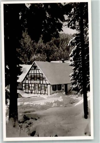 Hundsbach Gasthaus zur Forelle Winter