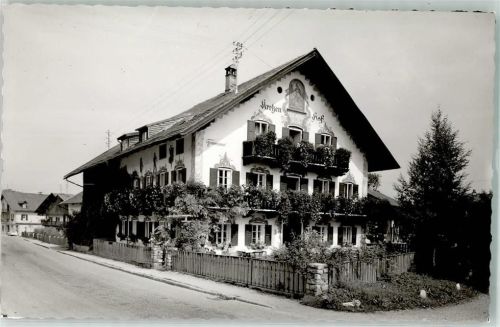 Benediktbeuern Gasthaus Pension Kretzenhof Ort handschriftlich