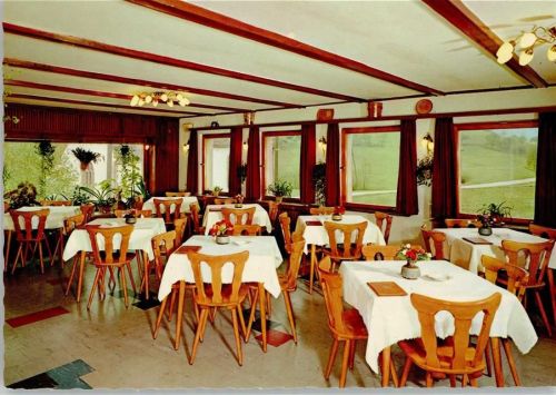 Kollnau Gasthof Pension Café zum Bläsi-Stüble Innenaufnahme Gastraum
