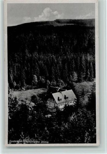 Weißenstadt Gaststätte Weißenhaider Mühle