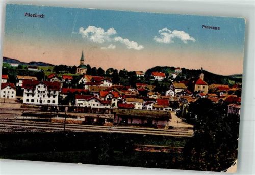 83714 W8160 Miesbach Foto AK Bahnhof