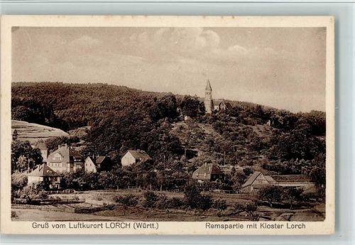 Lorch Remspartie mit Kloster Lorch