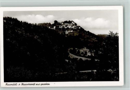 Mainhardt Maienfels von Mainhardt aus gesehen