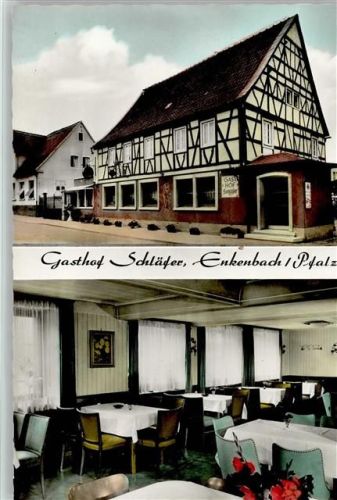 Enkenbach-Alsenborn Gasthof Schläfer Innenaufnahme Gastraum 2-Bildaufnahme