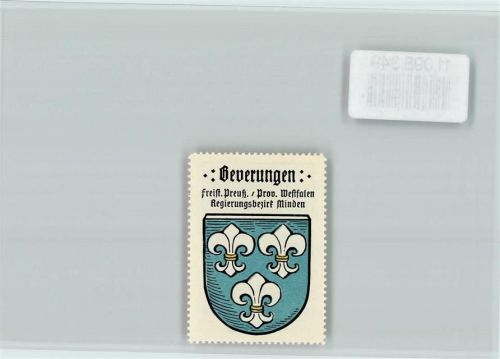 Beverungen Vignette Wappen Kaffee Hag ca 1920-1940