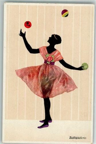 Ballspielerin Fasto Silhouetten