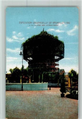 Exposition 1910 - A la Plaine des Atractiones AK Ausstellung