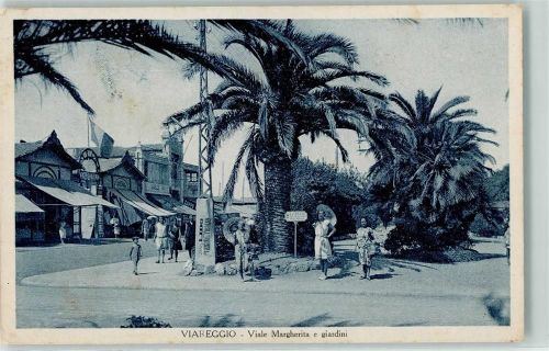 Viareggio Viale Margherita e giardini