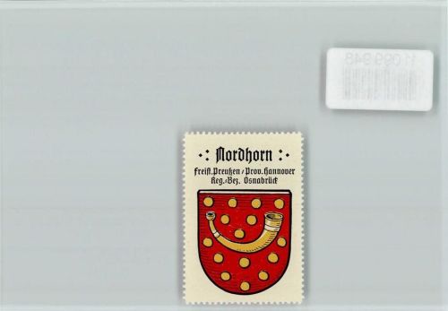 Nordhorn Vignette Wappen Kaffee Hag ca 1920-1940
