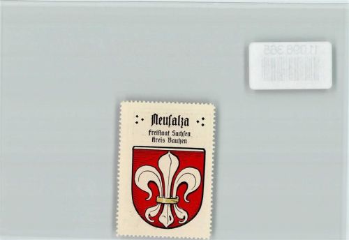 Neusalza-Spremberg Vignette Wappen Kaffee Hag ca 1920-1940