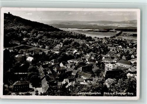Landstuhl Blick von der Sickinger Burg