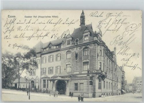 1907 Essener Hof , Kruppsche Hotel