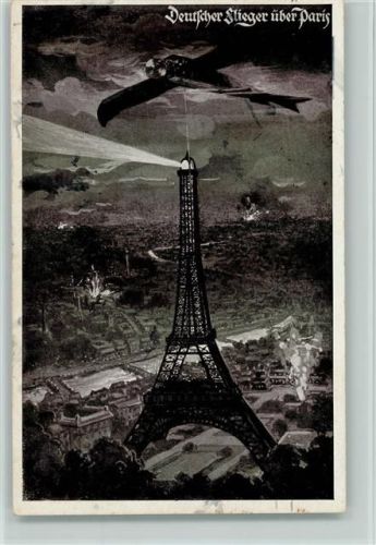 1915 Flieger über Paris