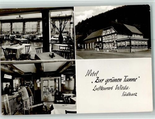Wieda Hotel Zur grünen Tanne Innenaufnahmen 3-Bildaufnahme