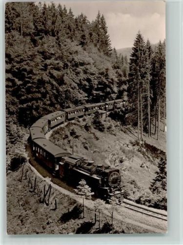 Harzquerbahn 1973 Fotokarte AK