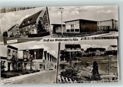 Köln Widdersdorf 309 Schule Kindespielplatz 4-Bild-Aufnahme