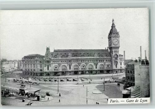 Paris Gare de Lyon ca 1918 AK