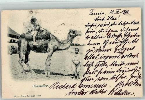 Tunis - Chamelier - Volkstypen 1901 AK