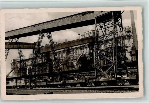 Gelsenkirchen Hochofenanlage 1941 Foto AK Technik