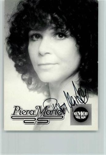 Piera Martell Original Autogramm
