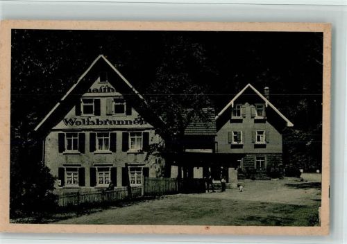 Seebach Gasthaus Wolfsbrunnen