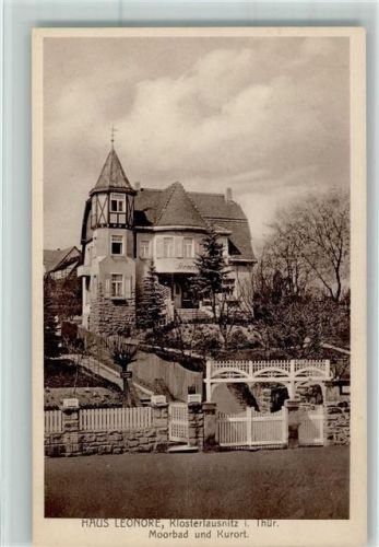 07639 O6532 Bad Klosterlausnitz - Haus Leonore von W. Hemmann