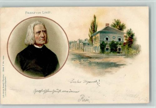 1898 Litho Artist Anstalt Serie I Nr. 15919 - Geburtshaus