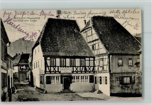 Hambach Gasthaus zum Engel Fachwerk