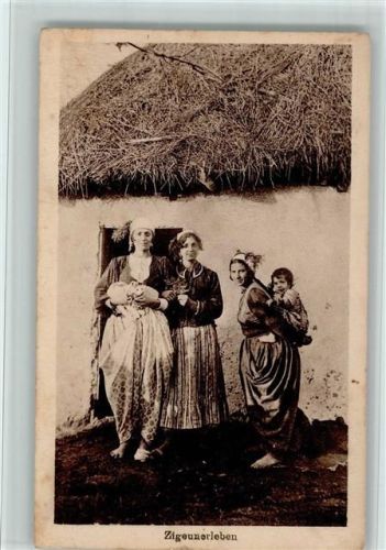 Mazrdonien - Zigeunerleben - Frauen mit Kinder ca 1918 AK Zigeuner