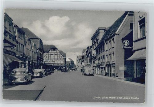 Lünen alter Markt Lange Straße