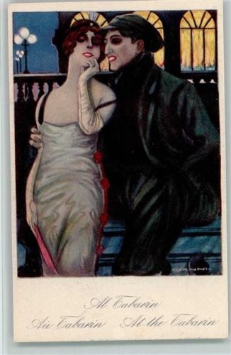 Serie 449-2 At the Tabarin - art Deco