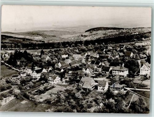 Grunbach 1956 Luftbild - gute Erhaltung AK