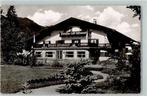 Neuhaus Terrassen-Cafe Gasthaus Poststüberl Bes F. u. R. Scheer