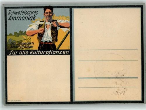 1932 Ammoniak Dünger - Nr. 139 - AK