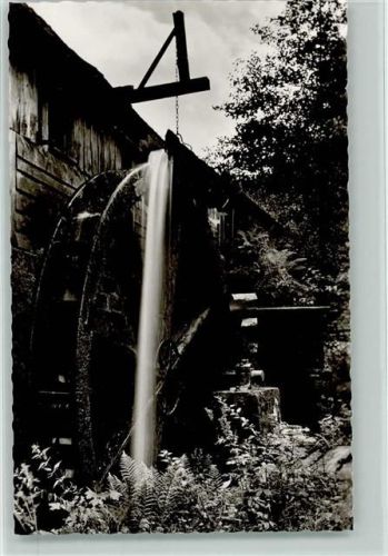 Plotzsägemühle Wassermühle Foto ca 1970 AK