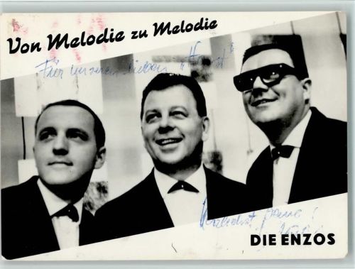 Die Enzos Original Autogramm