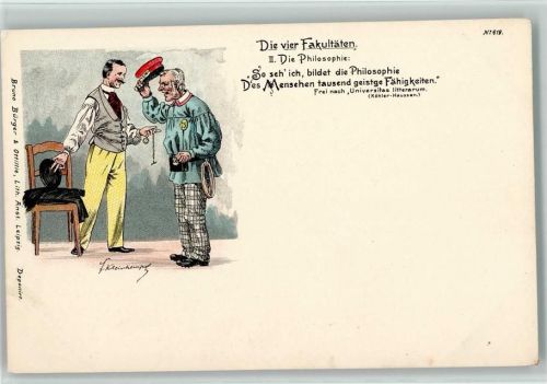 1898 Nr. 619 - signiert Erich Kleinhempel - Humor , sehr gute Erhaltung AK