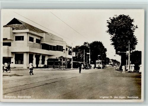 Surabaya Soerabaja - Simpang Straßenbahn