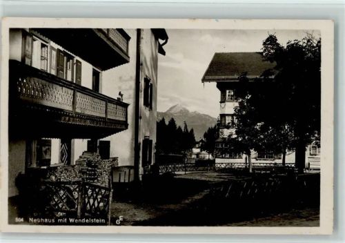 Neuhaus Ortsansicht mit Wendelstein