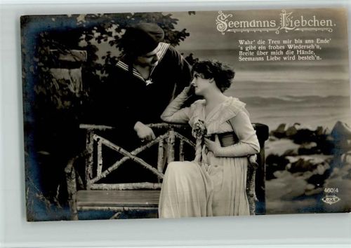 Serie 460-4 - Seemanns Liebchen AK