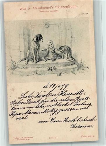1899 Skizzenbuch Nr. 17 - Selbstverlag AK Flecken