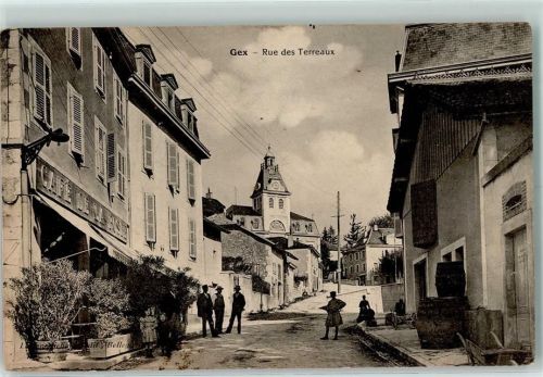 Gex 1910 Rue des Terreaux