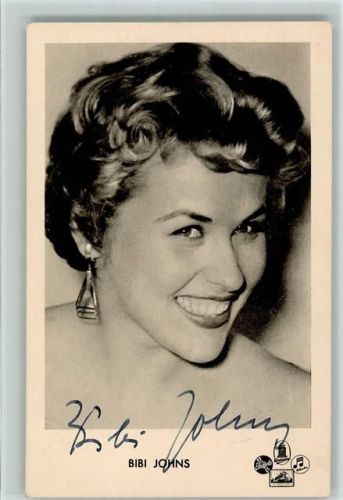 Bibi Johns - Autogramm